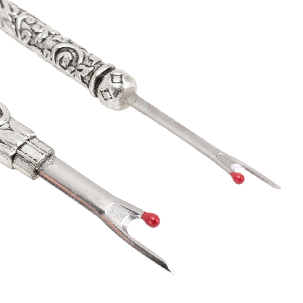 Seam Ripper Tool - 2 stuks metaal handvat naadopknipper gereedschap