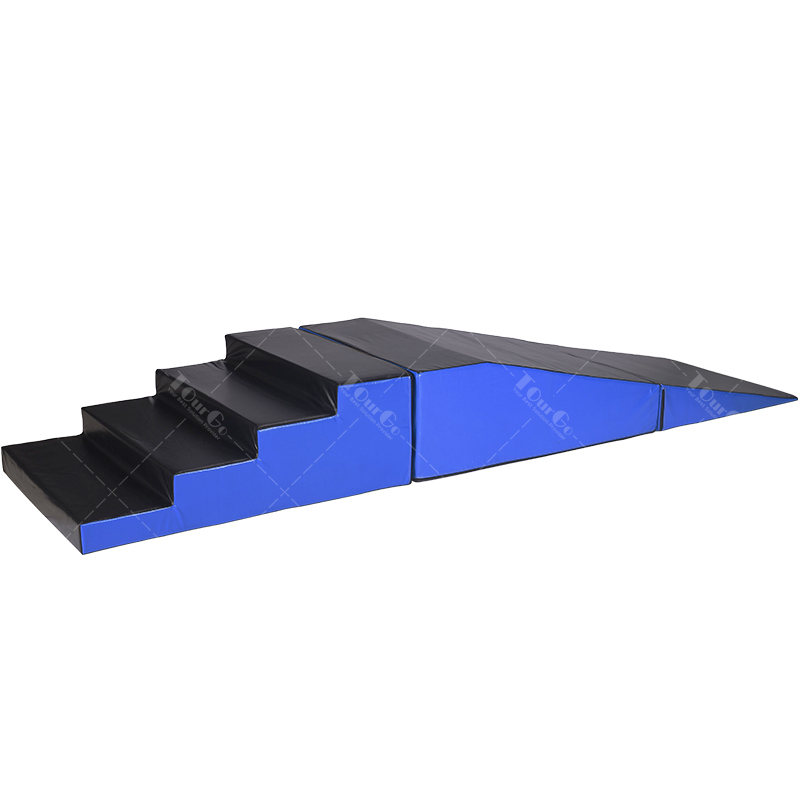 Gripper Foot Walking - Gymnastiek Opvouwbare wigmat Ninja Warrior Obstakels