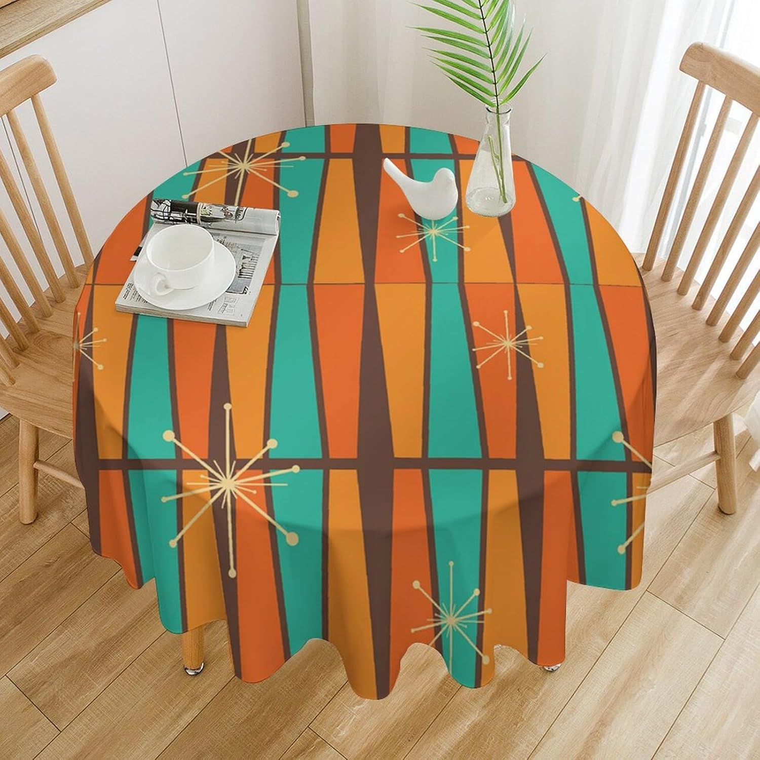 Mid Century Modern Oranje Geel - Century Textile & Sewing Supply Saskatoon Sk recensie en prijs