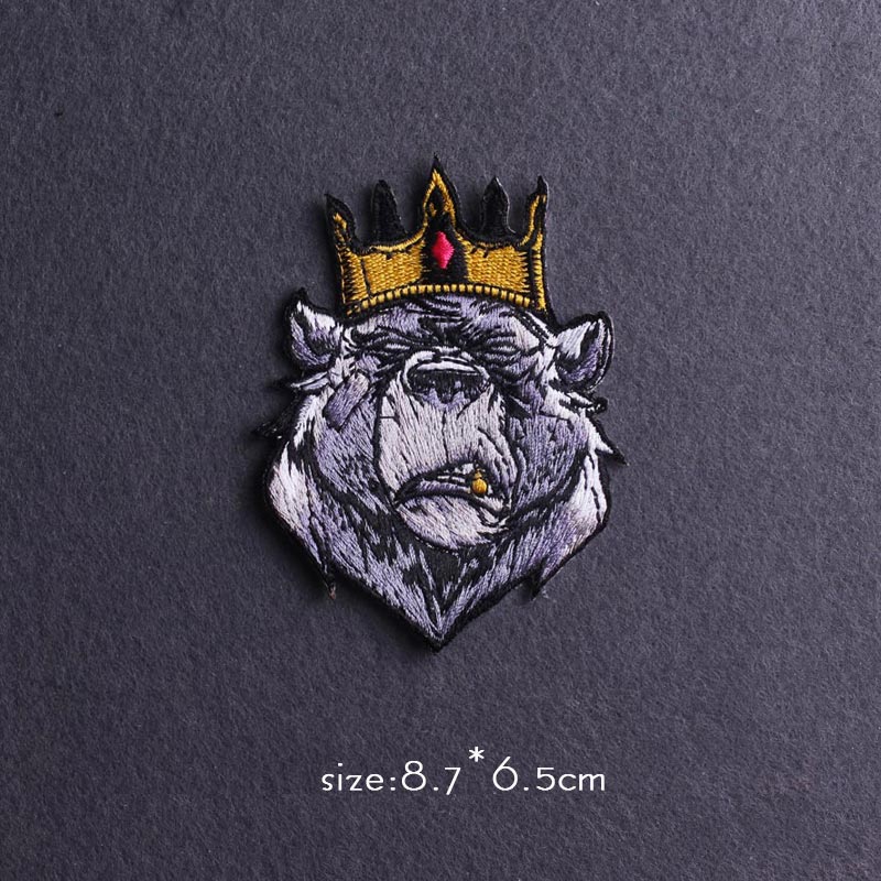 Hippie/Punk Patch Borduurpatch - Velcro Sew On recensie en prijs