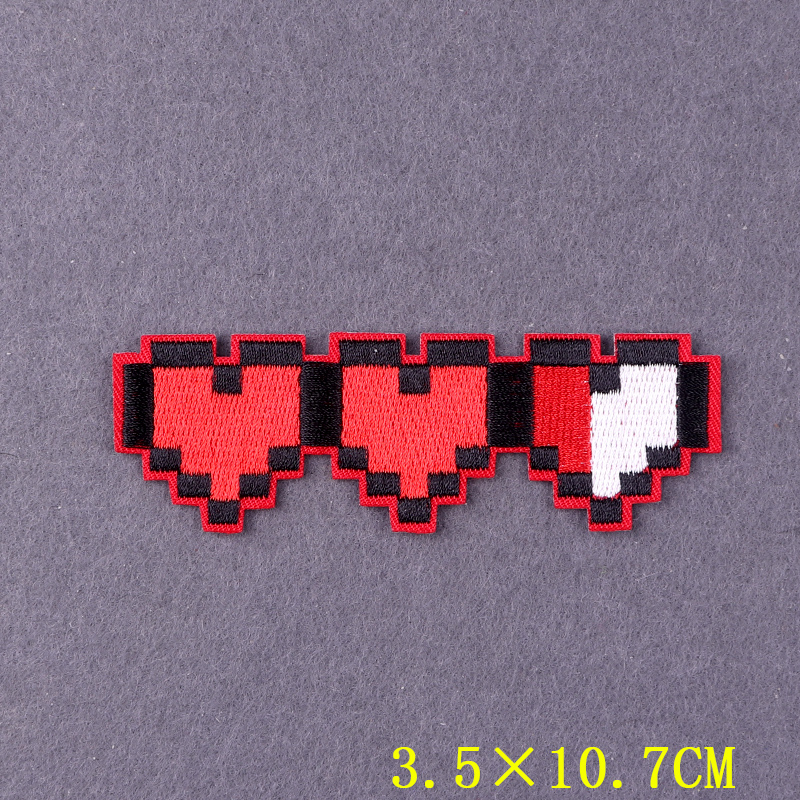 Pixel Heart Kleding thermoadhe - Velcro Sew On recensie en prijs