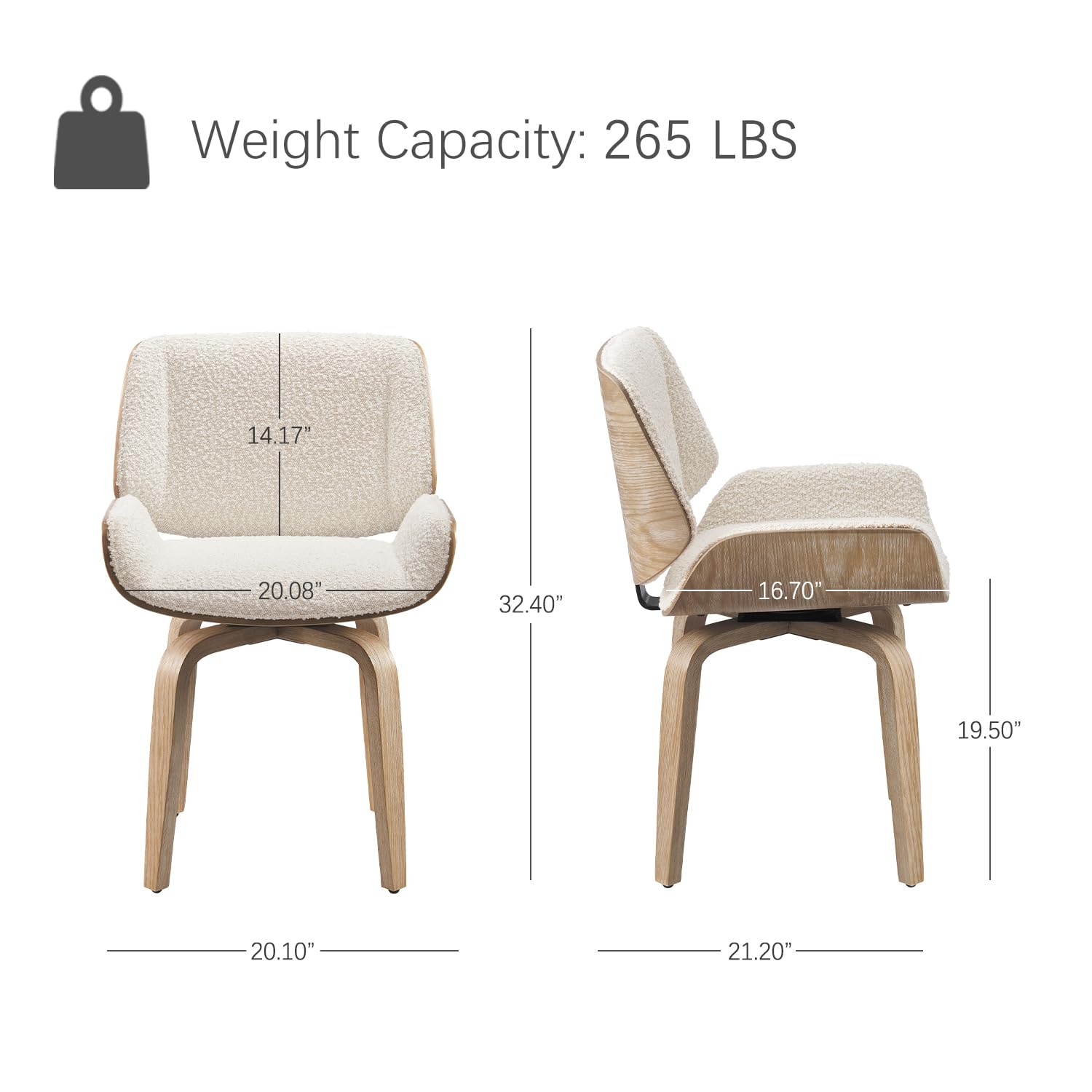 Draaibare eetkamerstoel, met s - Century Textile & Sewing Supply Saskatoon Sk recensie en prijs
