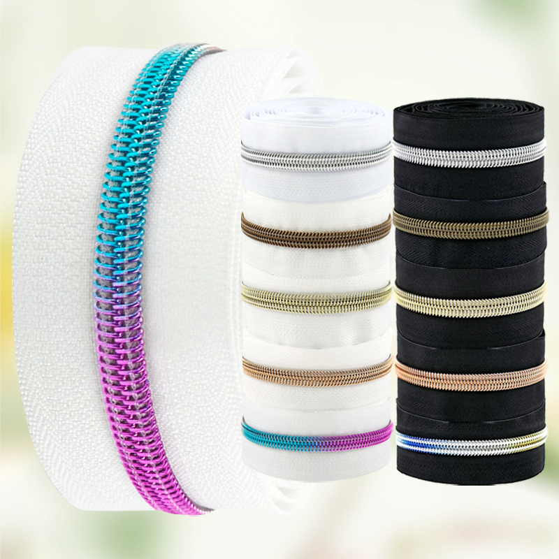 5/10/20 meter zwart/wit ritssl - Textile And Sewing Supply recensie en prijs