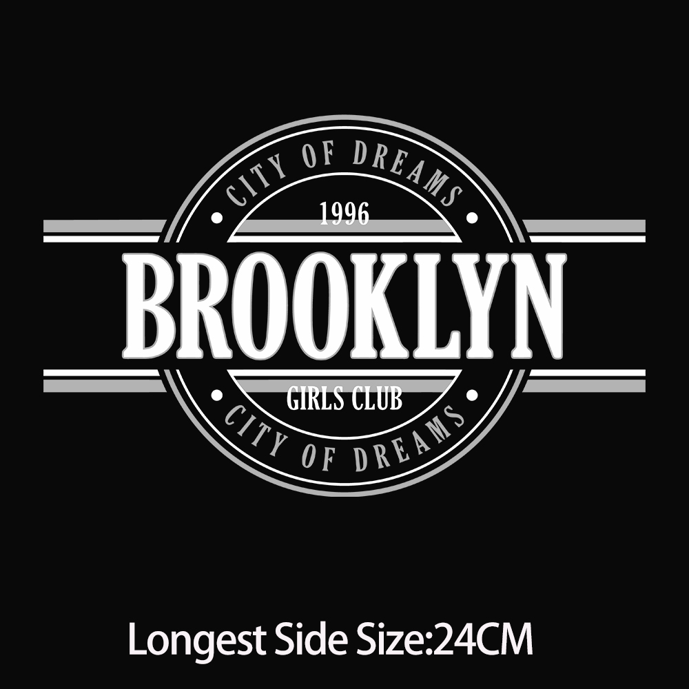 BROOKLYN Amerikaans stadsnaamp - Velcro Sew On recensie en prijs