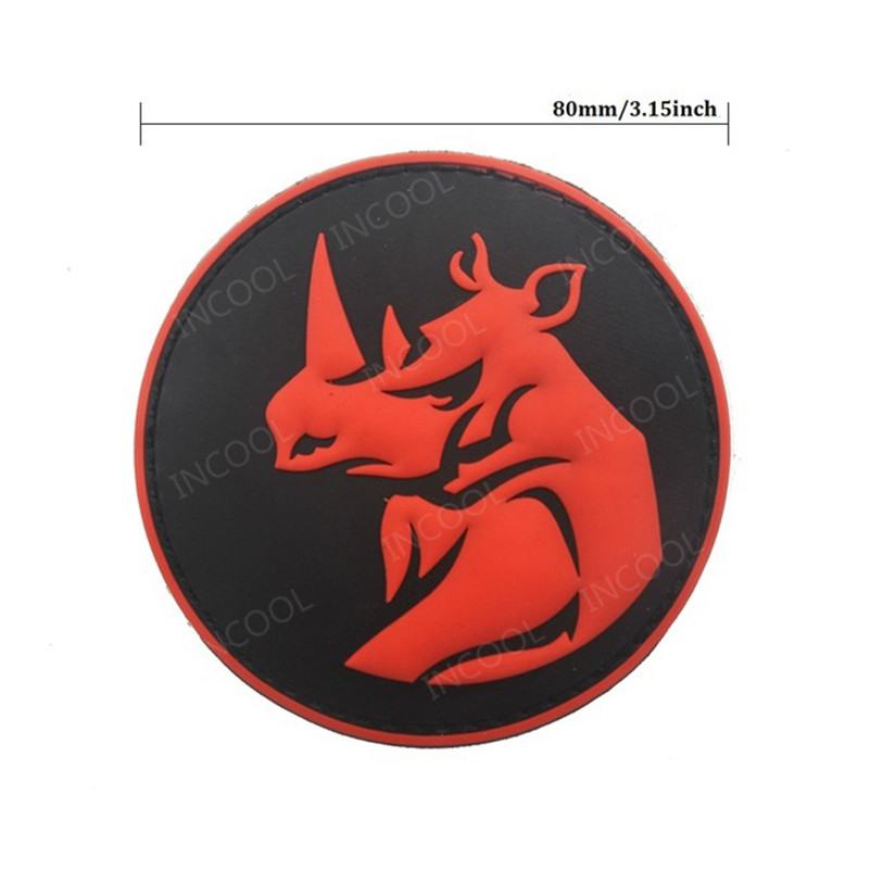 Rhino Head PVC Patch Tactische - Velcro Sew On recensie en prijs